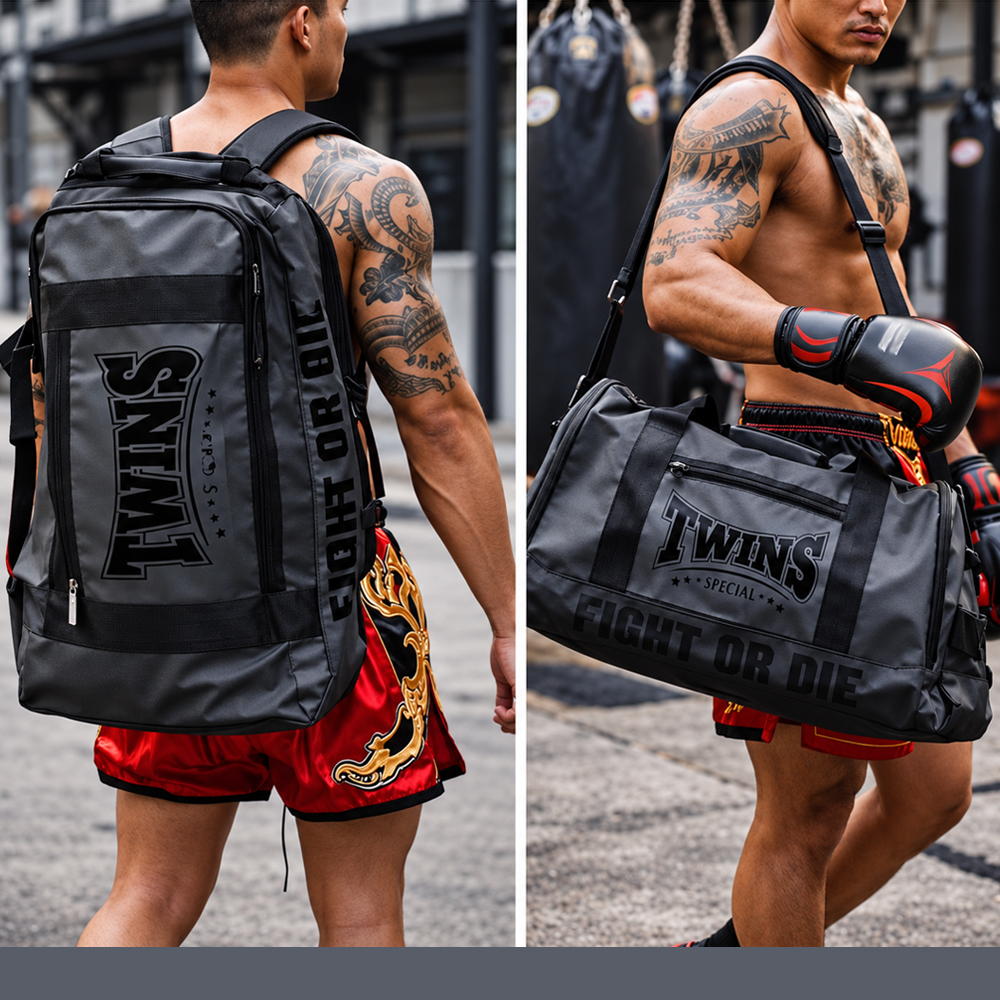 Twins Special BAG6 Сумка Спортивная Тайский Бокс Черная