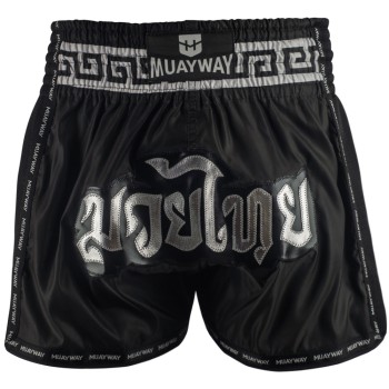 Muayway "Meander" Шорты Тайский Бокс Черные