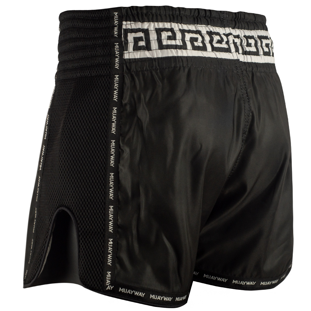 Muayway "Meander" Шорты Тайский Бокс Черные