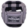 Top King TKHGKN-01 Боксерский Шлем Тайский Бокс "Kanok" Серый