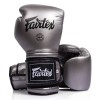 Fairtex BGV9C-Plus Боксерские Перчатки Мексиканский Стиль Gun Metallic