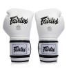 Fairtex BGV9C-Plus Боксерские Перчатки Мексиканский Стиль Белые