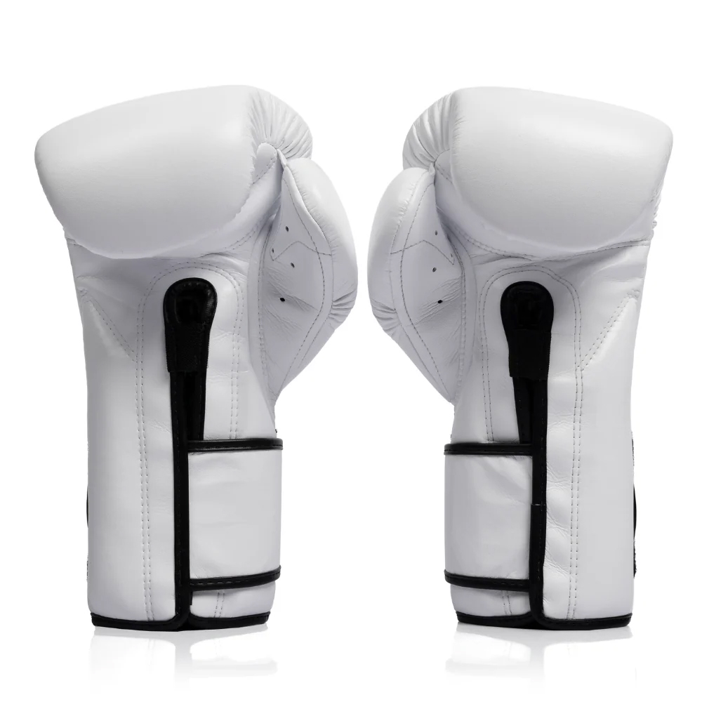 Fairtex BGV9C-Plus Боксерские Перчатки Мексиканский Стиль Белые