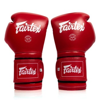 Fairtex BGV9C-Plus Боксерские Перчатки Мексиканский Стиль Красные