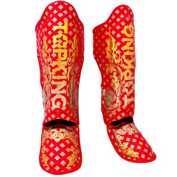 Top King TKSGKN-02 Защита Голени "Kanok2" Тайский Бокс Красный