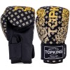 Top King "Kanok-02" Боксерские Перчатки Тайский Бокс Черные