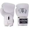 Top King "Double Lock Air" Боксерские Перчатки Тайский Бокс Белые