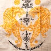 Футболка Тайская Хлопок "2 Tigers" Белая
