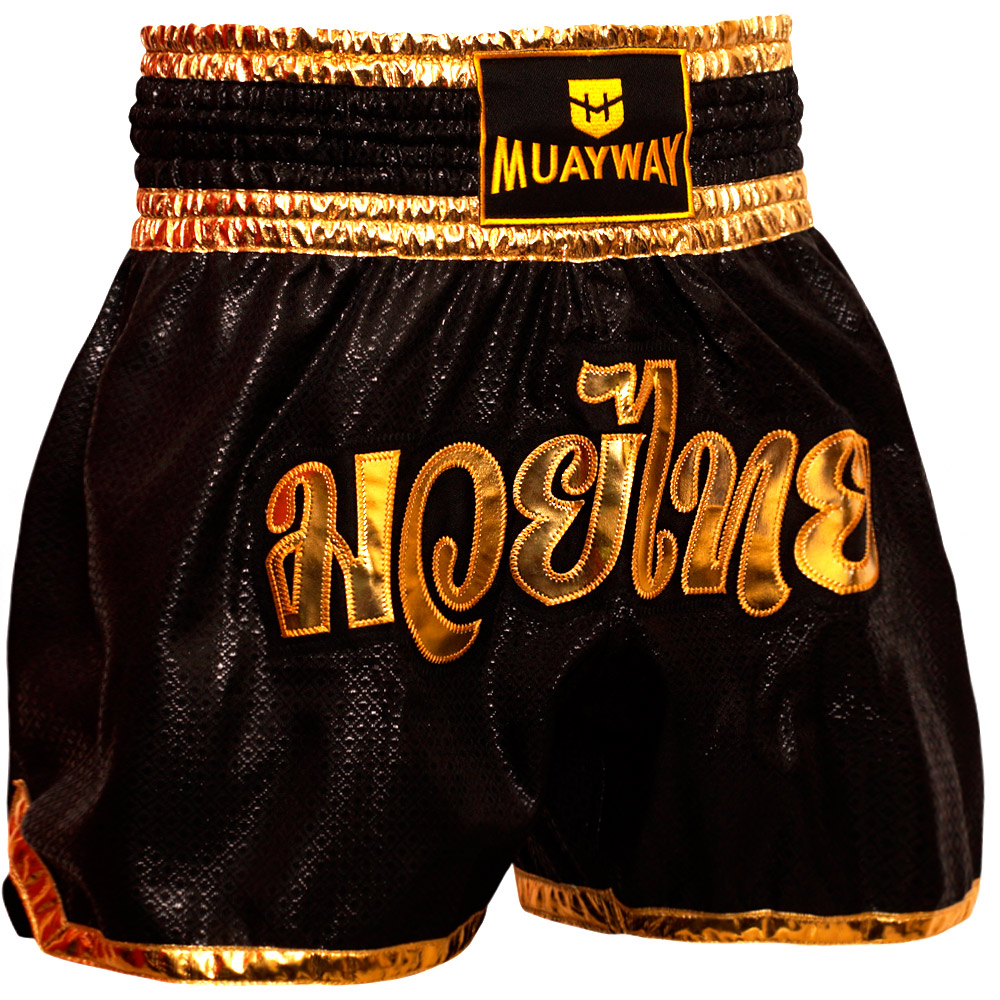 Muayway "Black Gold Heritage" Шорты Тайский Бокс