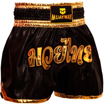 Muayway "Black Gold Heritage" Шорты Тайский Бокс