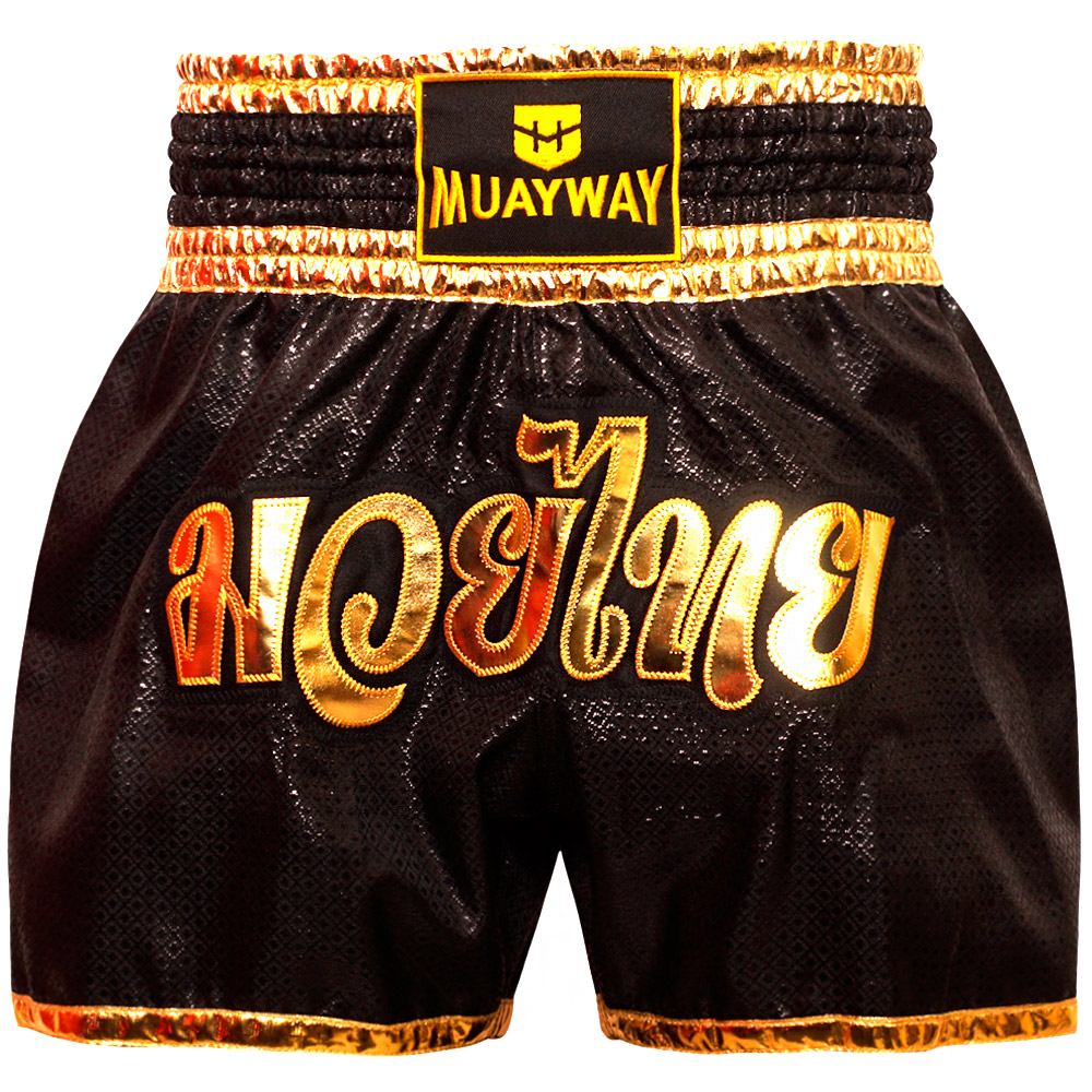 Muayway "Black Gold Heritage" Шорты Тайский Бокс