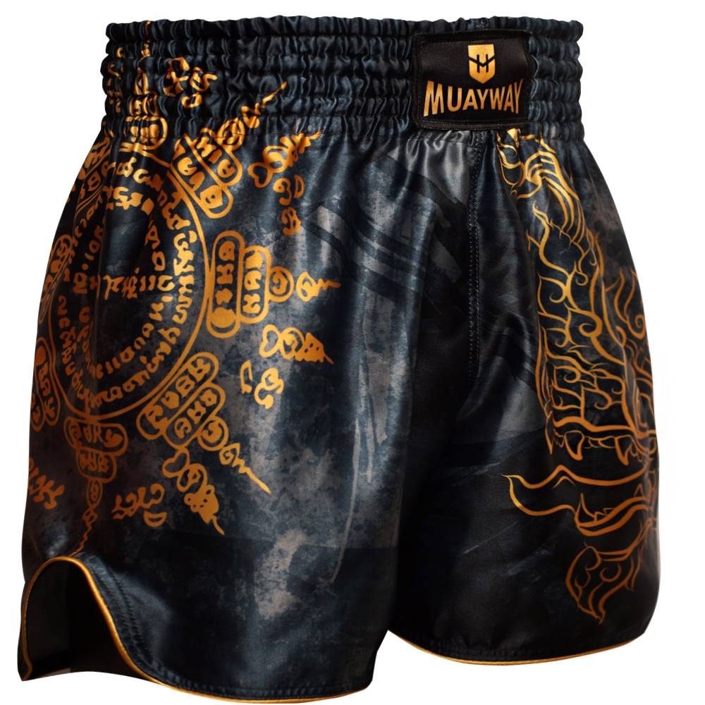 Muayway "Gold Yant" Шорты Тайский Бокс