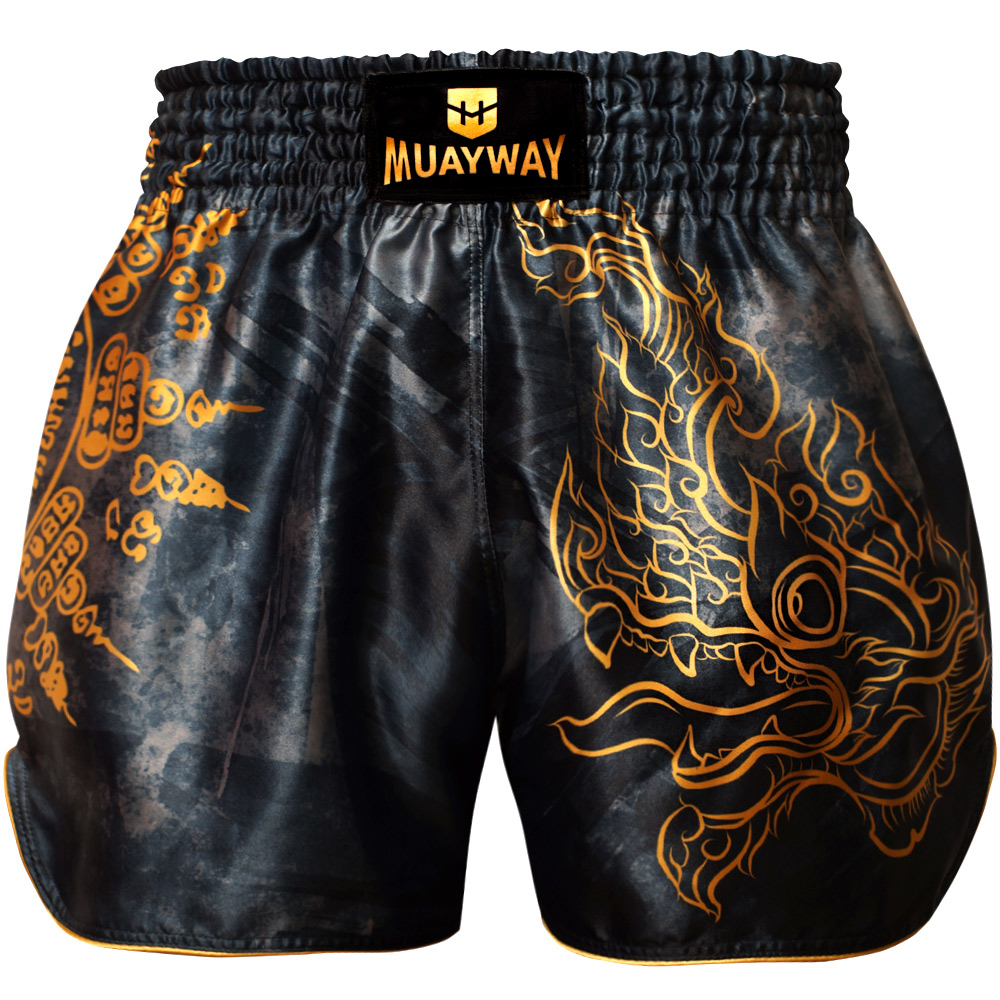 Muayway "Gold Yant" Шорты Тайский Бокс