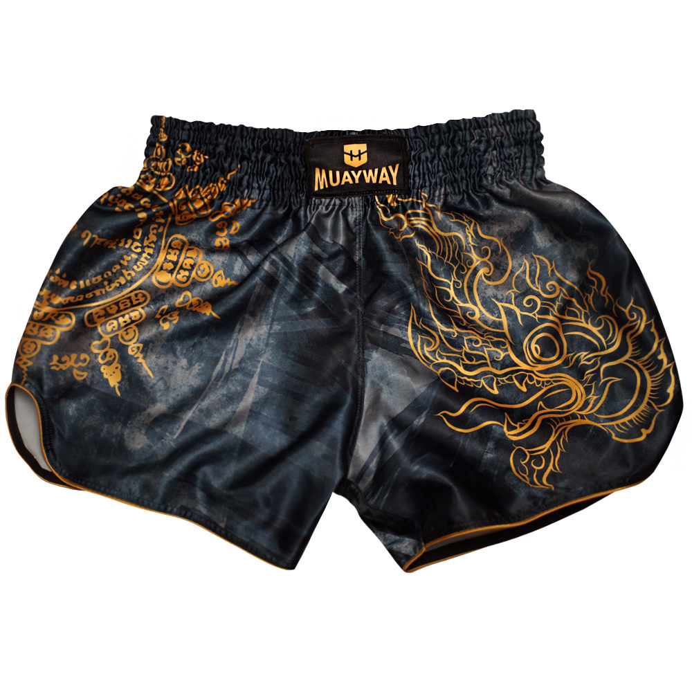 Muayway "Gold Yant" Шорты Тайский Бокс