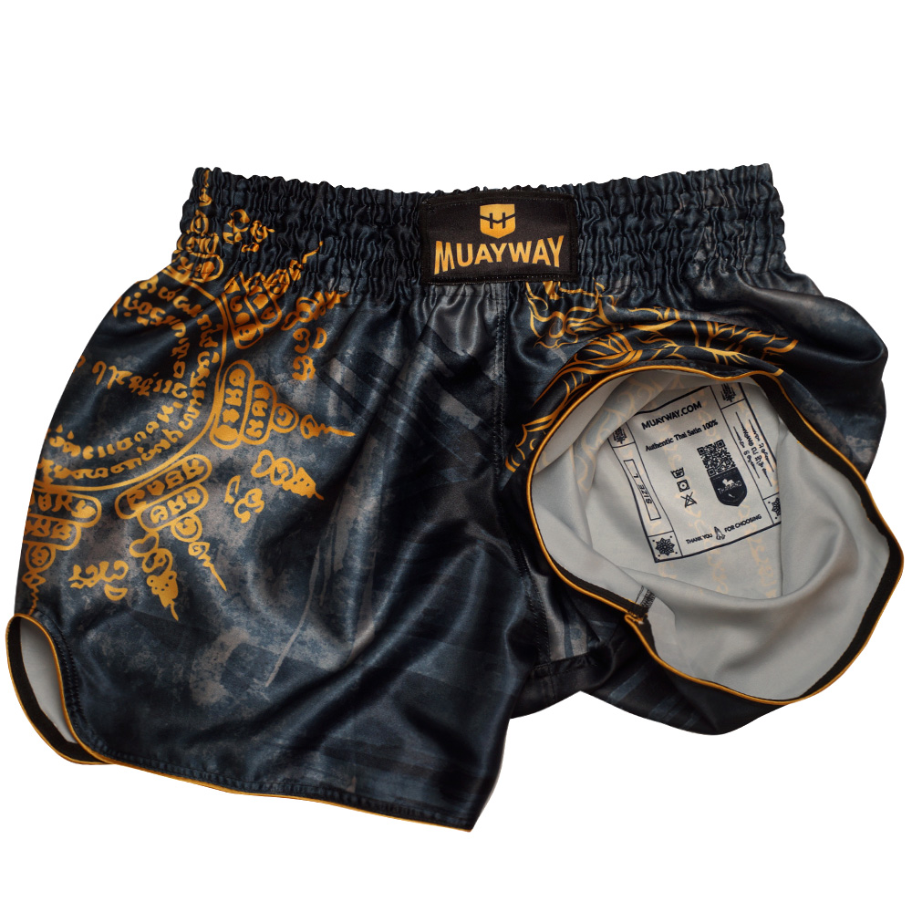Muayway "Gold Yant" Шорты Тайский Бокс