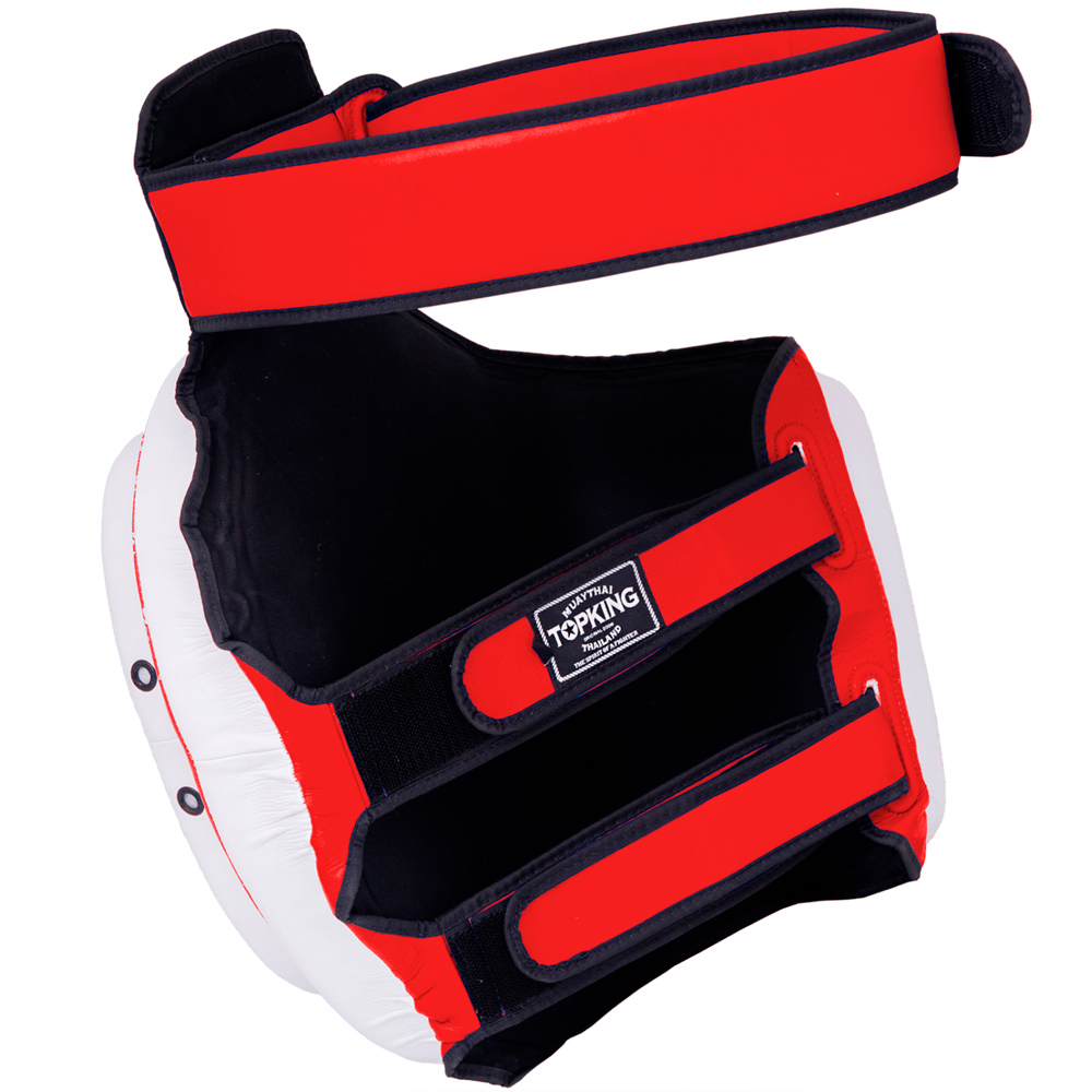 TopKing TKTHP-01-GL Тренерские Накладки "Thigh Pads" Тайский Бокс Красные
