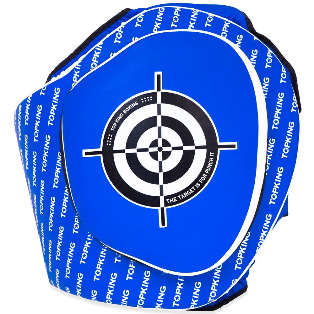 TopKing TKTHP-01-GL Тренерские Накладки "Thigh Pads" Тайский Бокс Синие