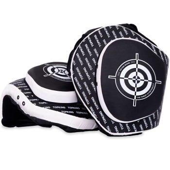 TopKing TKTHP-01-GL Тренерские Накладки "Thigh Pads" Тайский Бокс Черные
