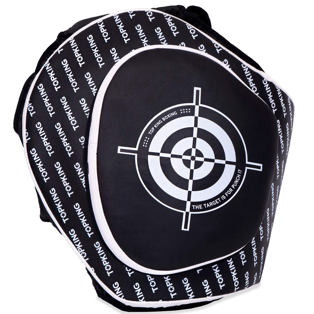 TopKing TKTHP-01-GL Тренерские Накладки "Thigh Pads" Тайский Бокс Черные