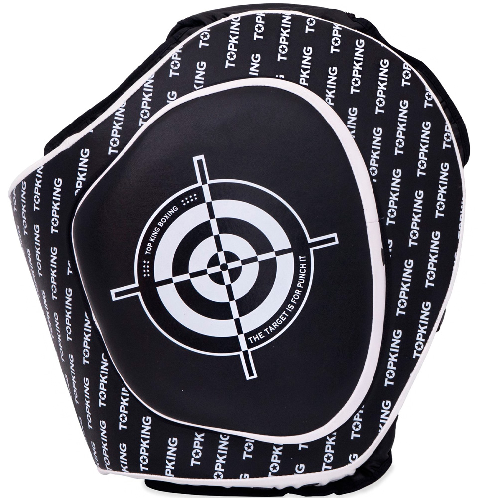 TopKing TKTHP-01-GL Тренерские Накладки "Thigh Pads" Тайский Бокс Черные
