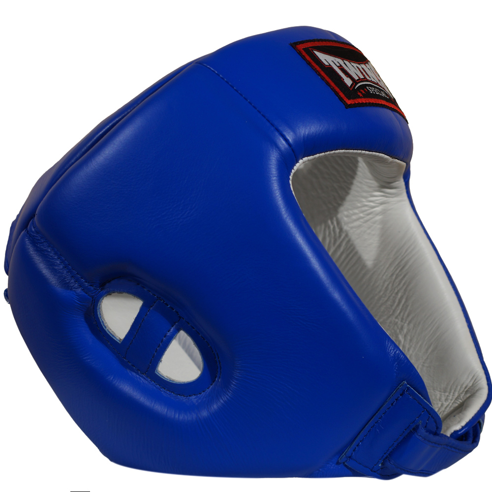 Twins Special HGL4 Боксерский Шлем Тайский Бокс Боевой Для Соревнований Синий