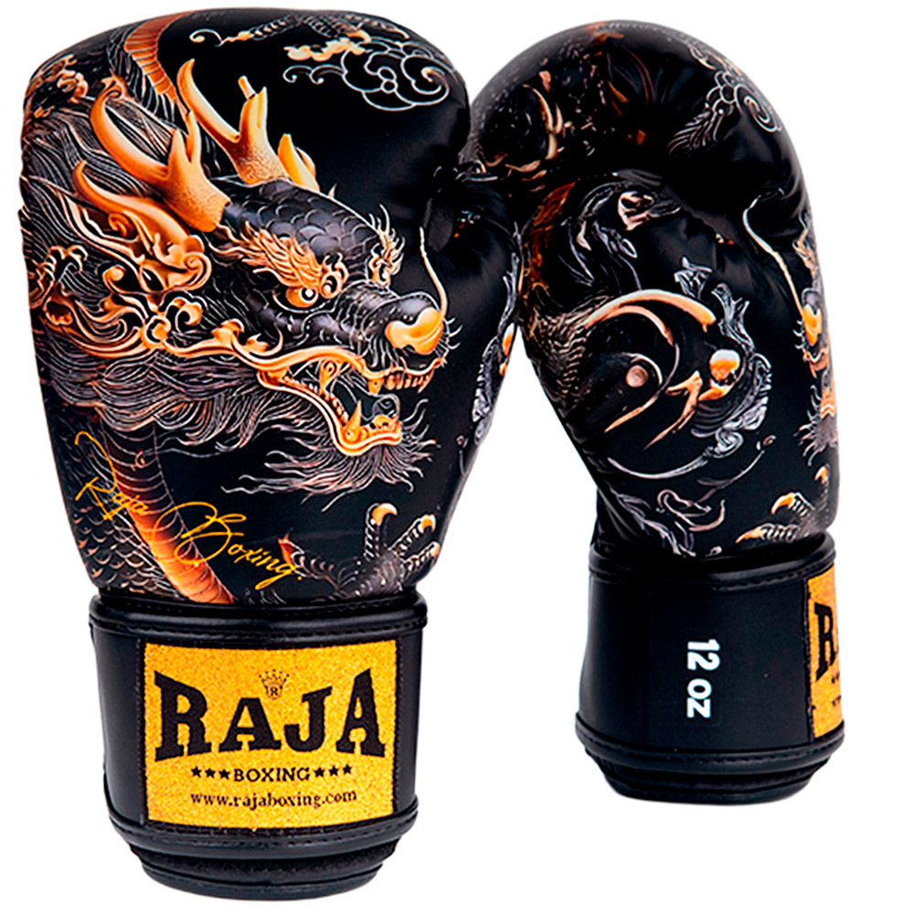 Raja Boxing "Gold Dragon" Боксерские Перчатки Тайский Бокс