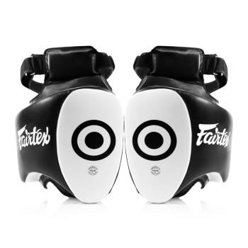 Fairtex TP5 Тренерские Накладки "Thigh Pads" Тайский Бокс Черно-Белые