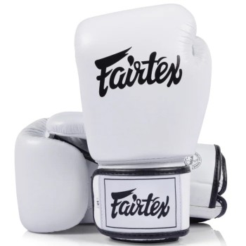 Fairtex BGV1C-PLUS Боксерские Перчатки Тайский Бокс Белые