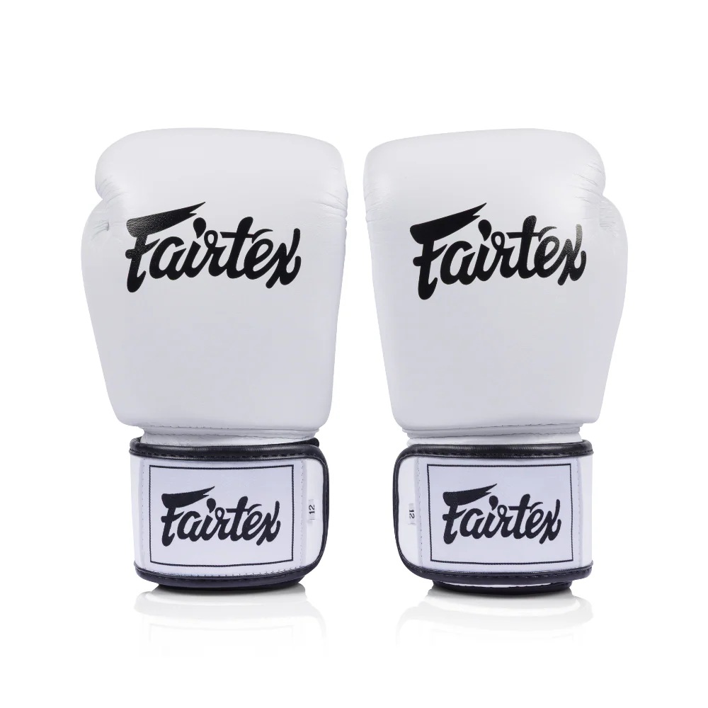 Fairtex BGV1C-PLUS Боксерские Перчатки Тайский Бокс Белые