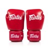 Fairtex BGV1C-PLUS Боксерские Перчатки Тайский Бокс Красные