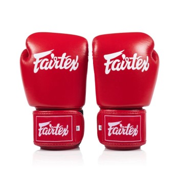Fairtex BGV1C-PLUS Боксерские Перчатки Тайский Бокс Красные