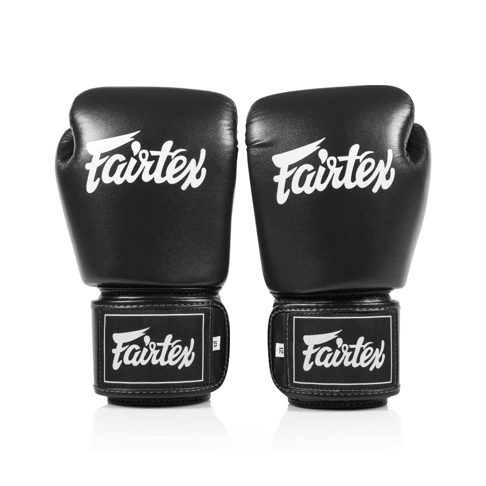 Fairtex BGV1C-PLUS Боксерские Перчатки Тайский Бокс Черные