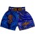Детские Шорты Тайский Бокс "Thaiboxing" Дракон Синие 