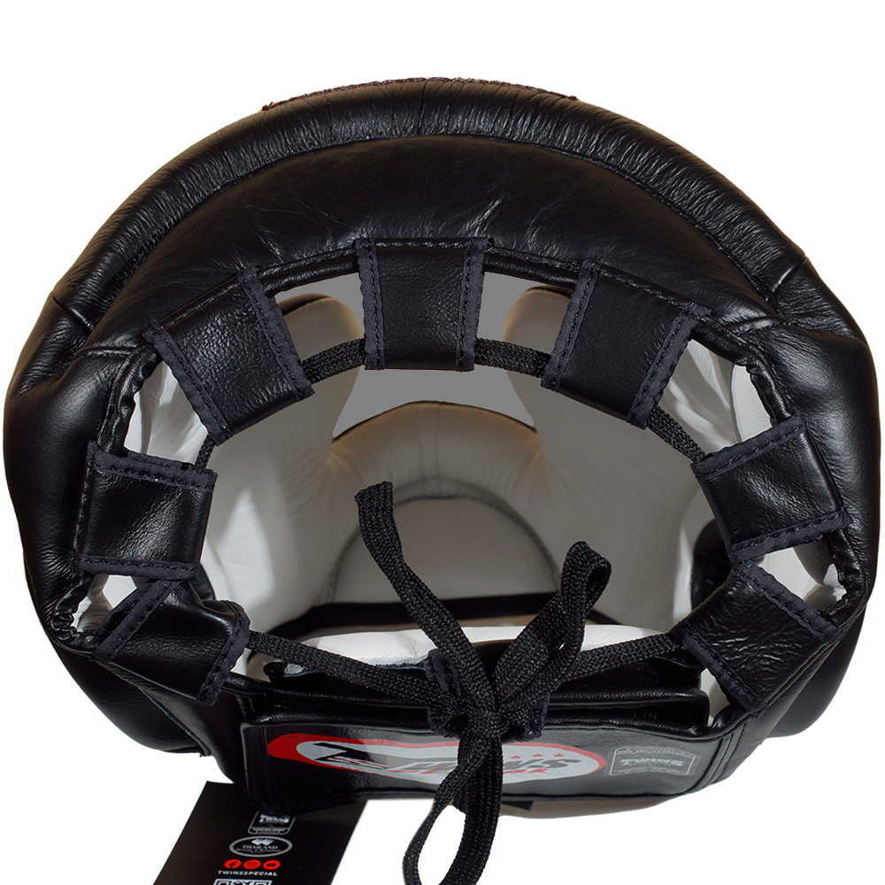 Twins Special HGL3 Боксерский Шлем Тайский Бокс Черный