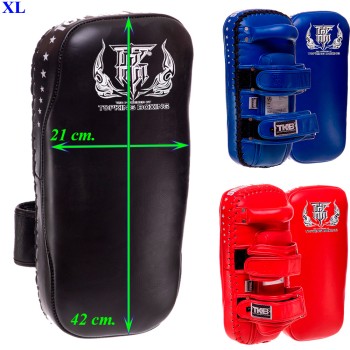 Top King TKKPS (SV) Super Тайские Пады Прямые Тайский Бокс На Липучке Размер XL