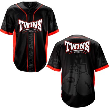 Twins Special Джерси Бейсбольная Черный