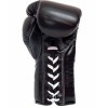 Fairtex BGL7 Pro Боксерские Перчатки Lace Up Шнурки Мексиканский Стиль Черные