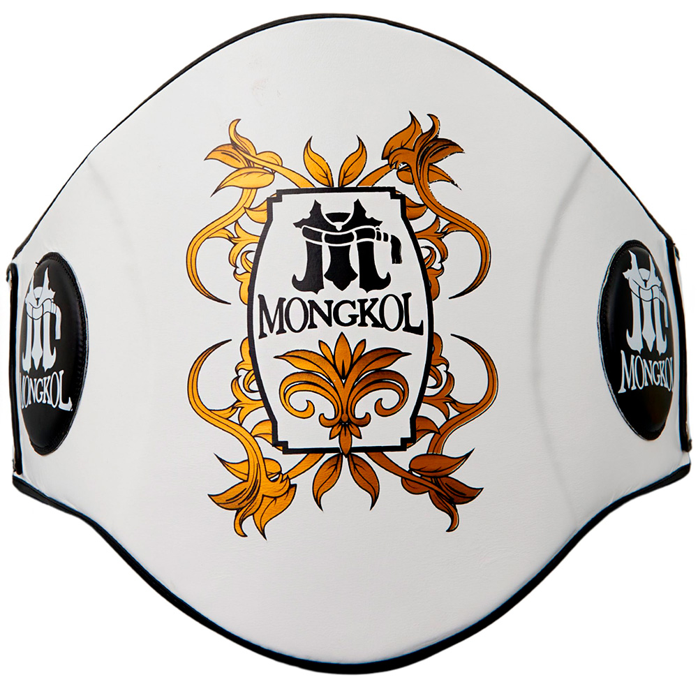 Mongkol Пояс Тренера Тайский Бокс Белый