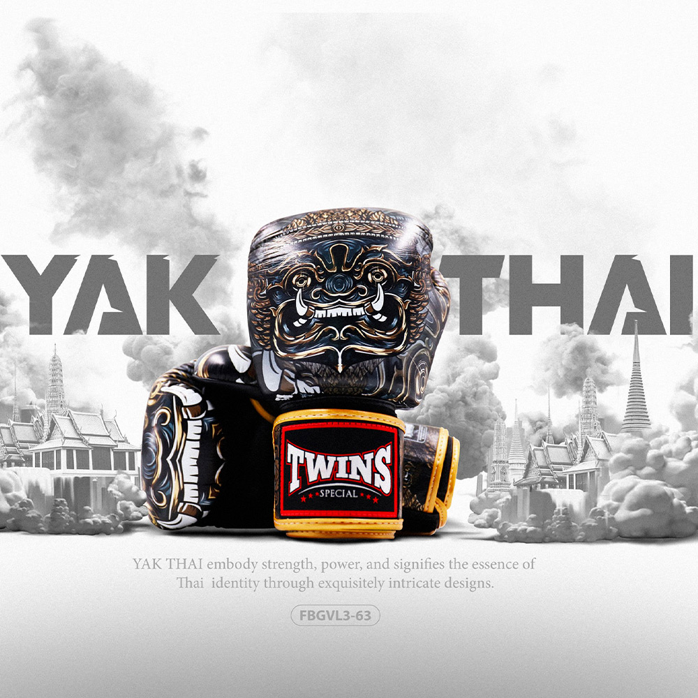 Twins Special FBGVL3-63 "Yak" Боксерские Перчатки Тайский Бокс 