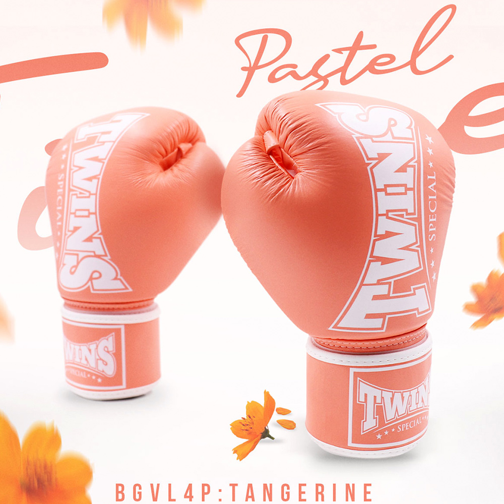 Twins Special BGVL4P "Tangerine" Боксерские Перчатки Тайский Бокс