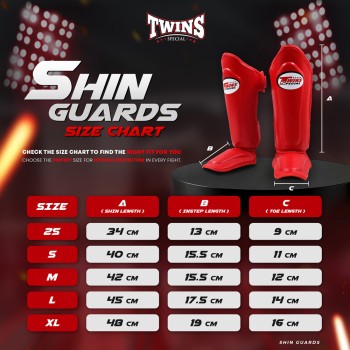 Twins Special SGL10 Защита Голени Тайский Бокс Белый