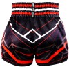 Twins Special "Racing" Шорты Тайский Бокс Черно-Красные
