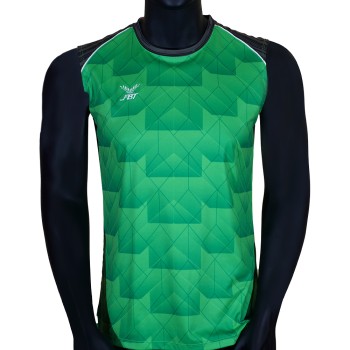 FBT Футболка Тренировочная Тайский Бокс Без Рукавов Зеленая