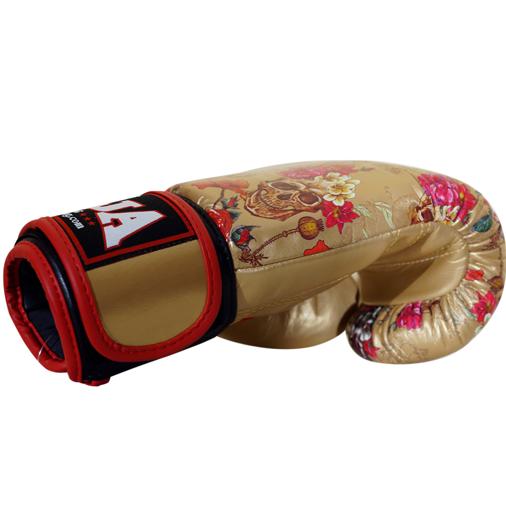 Raja Boxing "Golden Scull" Боксерские Перчатки Тайский Бокс