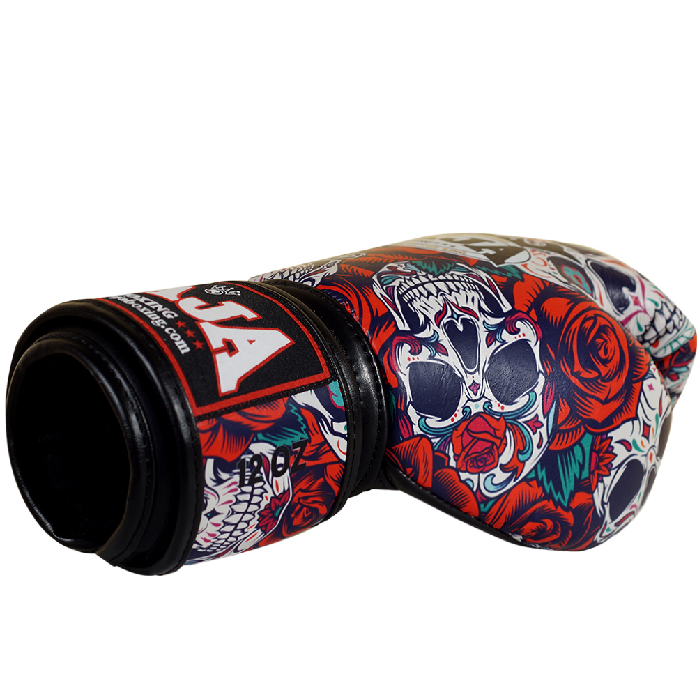 Raja Boxing "Rose Skull" Боксерские Перчатки Тайский Бокс