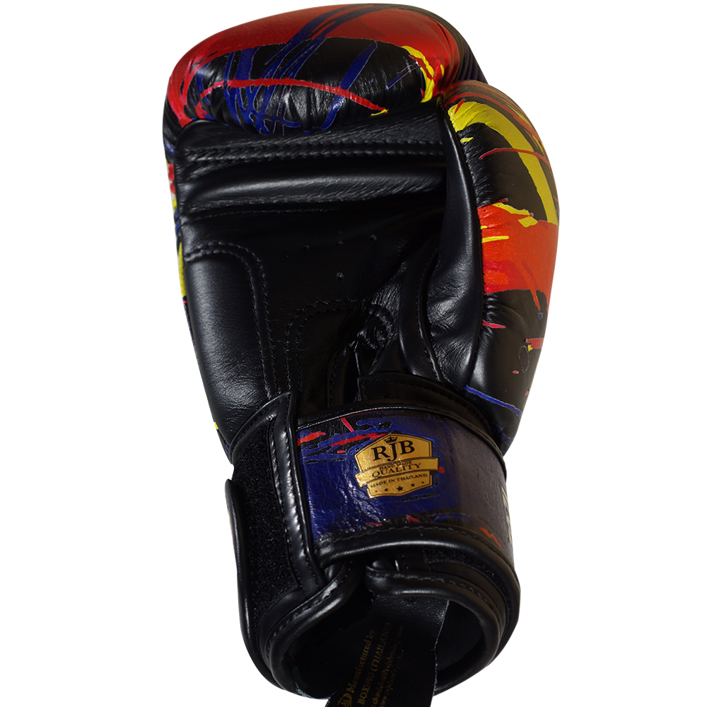Raja Boxing "Paint" Боксерские Перчатки Тайский Бокс Черный