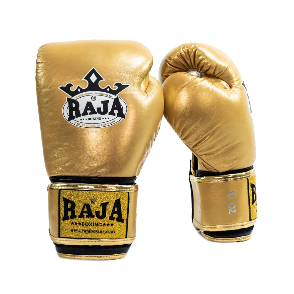 Raja Boxing "Single" Боксерские Перчатки Тайский Бокс Золотой