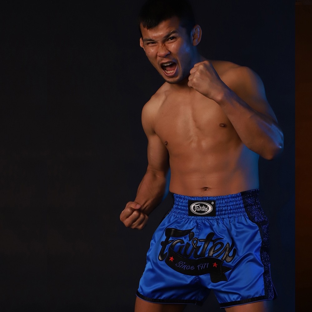 Fairtex BS1702 Шорты Тайский Бокс Синие