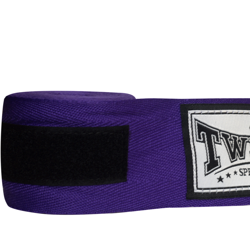 Twins Special CH1 Бинты Боксерские Тайский Бокс Хлопок Пурпурные