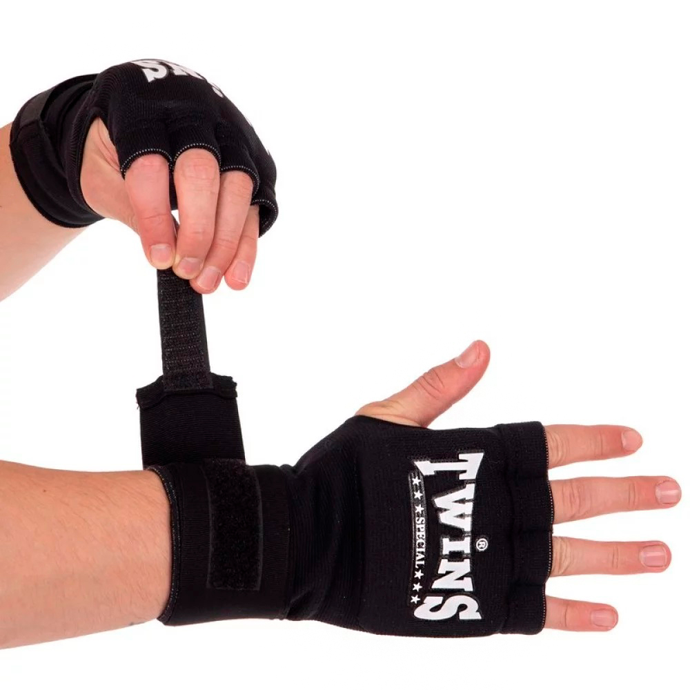 Twins Special CH7 Бинты Боксерские Быстрые Тайский Бокс Черные